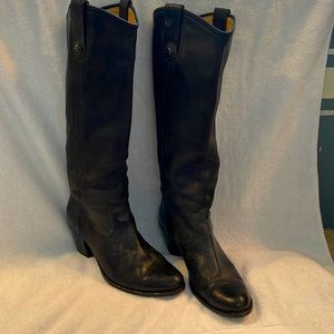 Black Frye Melissa Button Boots size 8.5